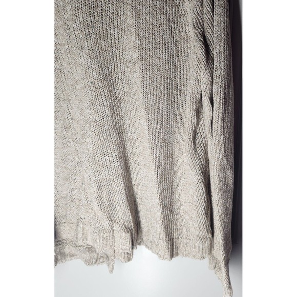 White Stag Women's Plus Size 2XL One Button Beige Long Sleeve Cardigan XXL LARGE - Picture 8 of 8